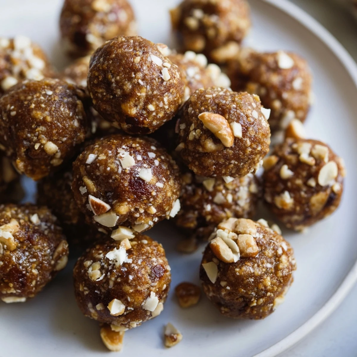 Creamy no-bake macadamia dessert bites, perfect for a festive Thanksgiving treat.
