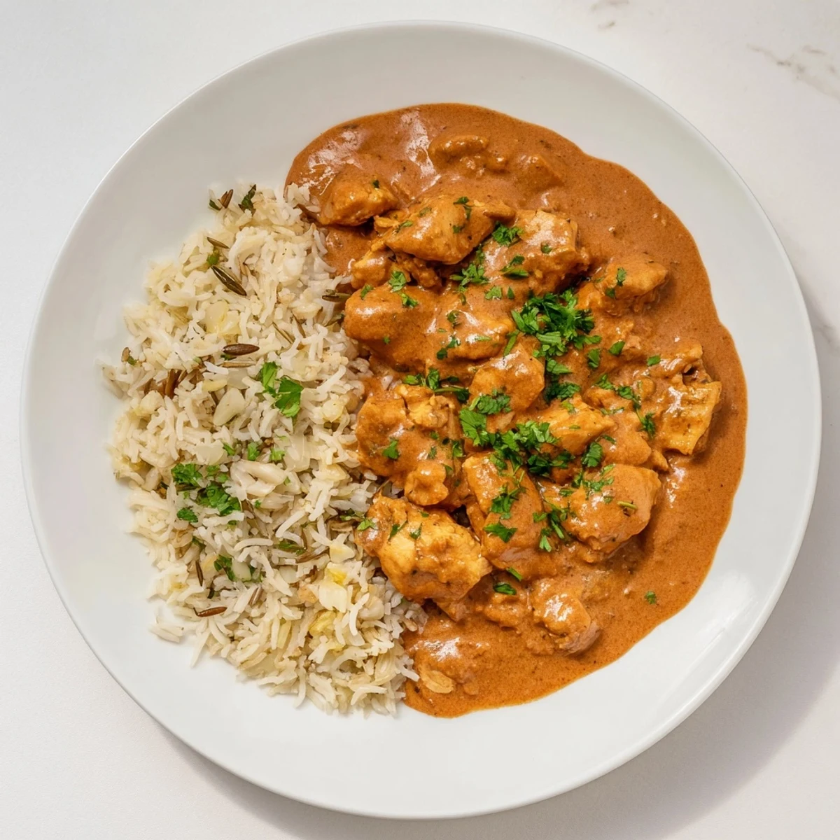 Butter Chicken & Rice Pilaf