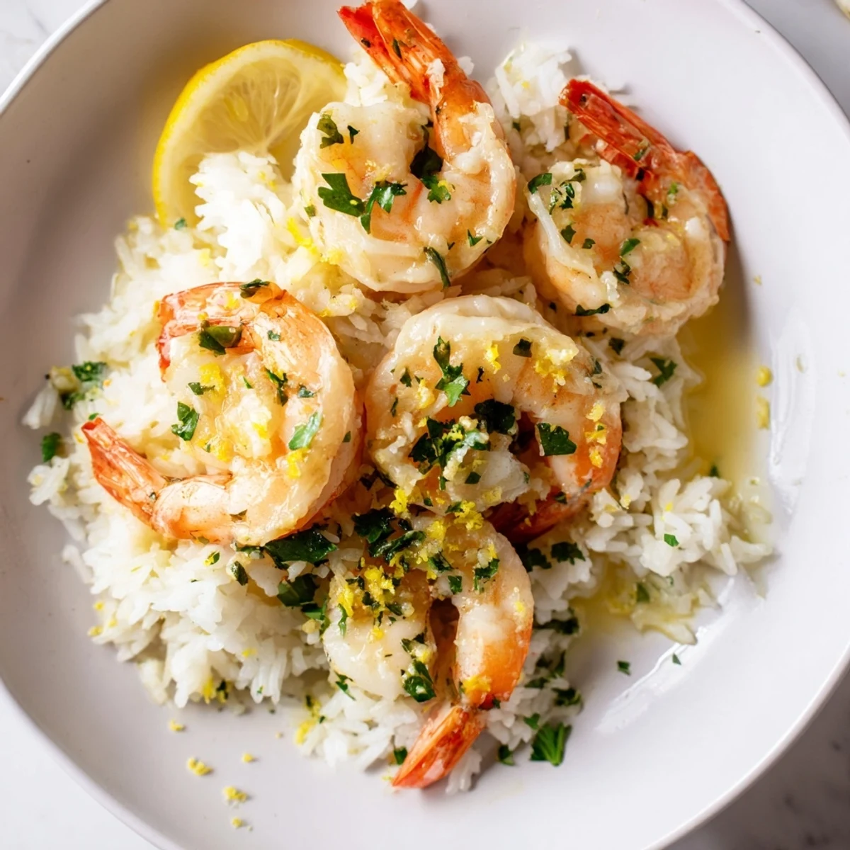 Garlic Butter Shrimp Bowl