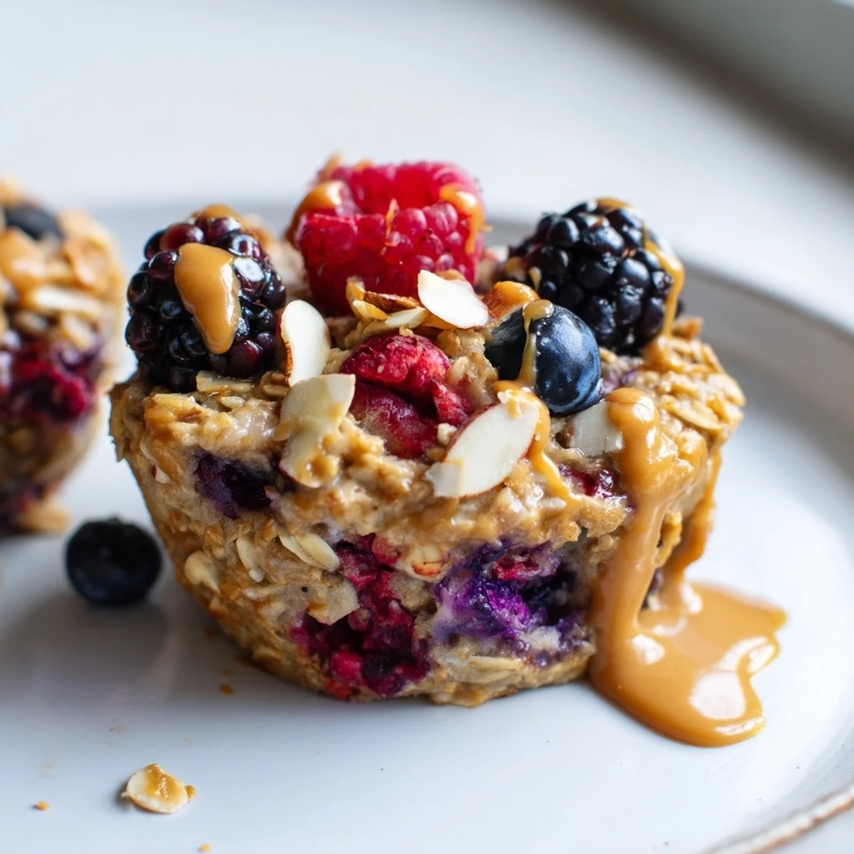 Baked Oatmeal Winter Berries