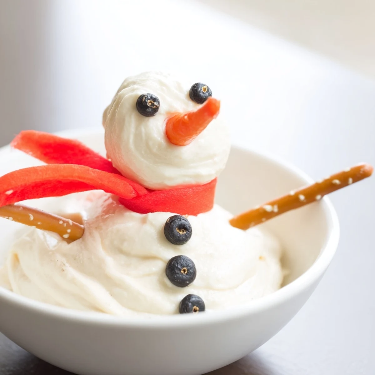 Melted Snowman Dip Bowl