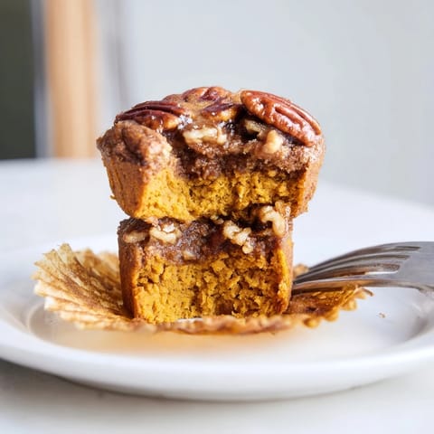 Pumpkin Muffin Pecan Pie Cups