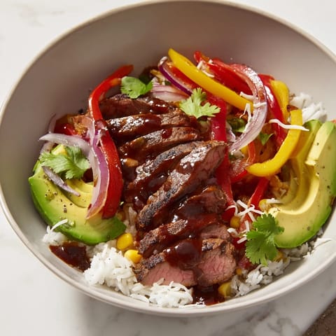BBQ Steak Fajita Bowl