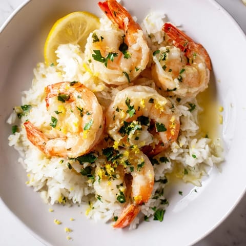 Garlic Butter Shrimp Bowl