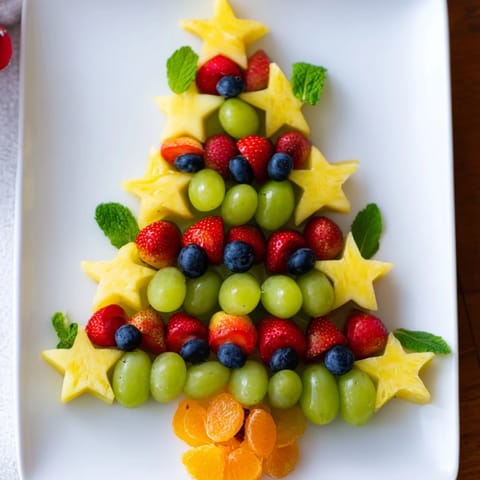 Quick Christmas Tree Platter