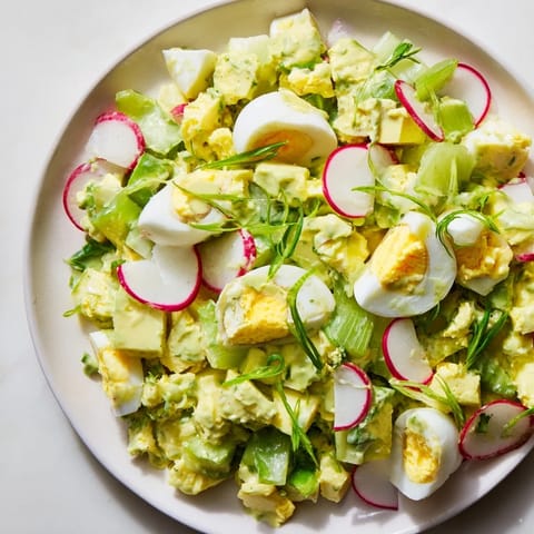 Green Goddess Chopped Egg Salad