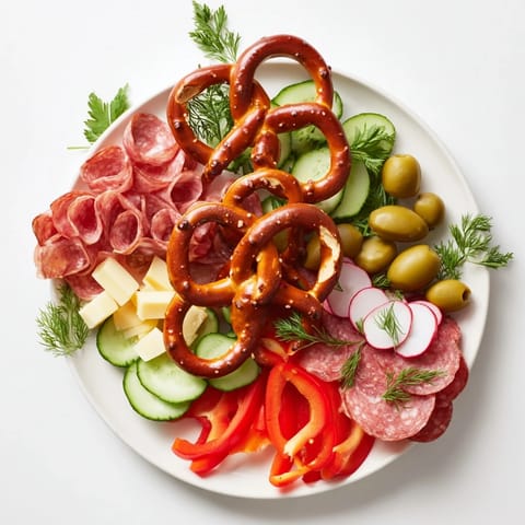 Bretzel Arbre de Vie Platter