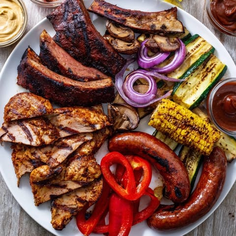 Backyard BBQ Thick-Cut Board