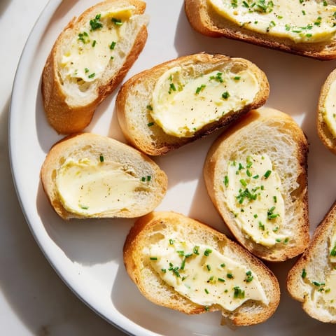Vodka Butter Crostini