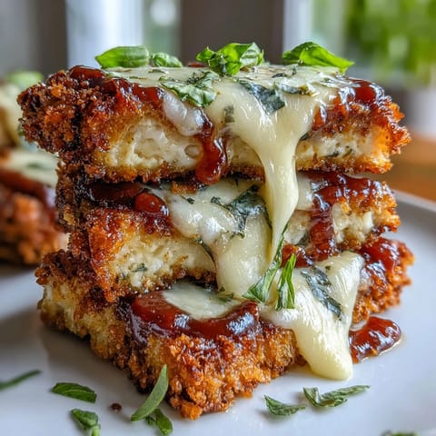 Crispy Tofu Chicken Parm Bakes