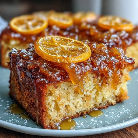 Candied Orange Olive Oil Cake