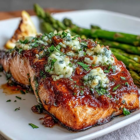 Garlic Butter Salmon Asparagus