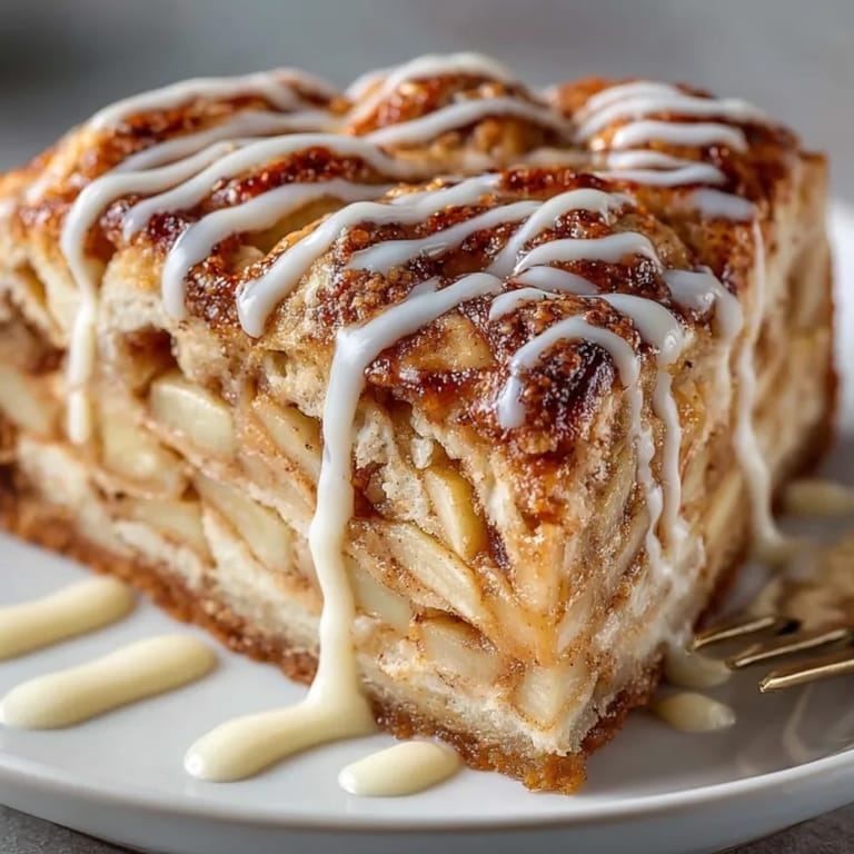 Mouthwatering Cinnamon Roll Apple Pie, showcasing spiced apples nestled in a cinnamon-kissed crust.