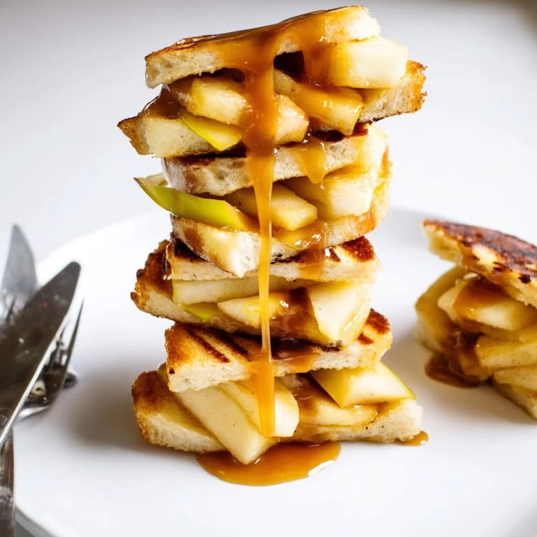 Warm, gooey cheese and sweet apples create irresistible caramel apple mini bites.