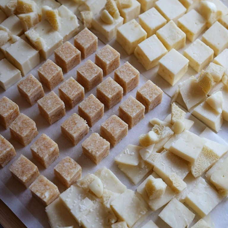 This beautiful Bridal Shower Bubbly Board includes white cheeses, gleaming fruits, and tasty crackers for a party.