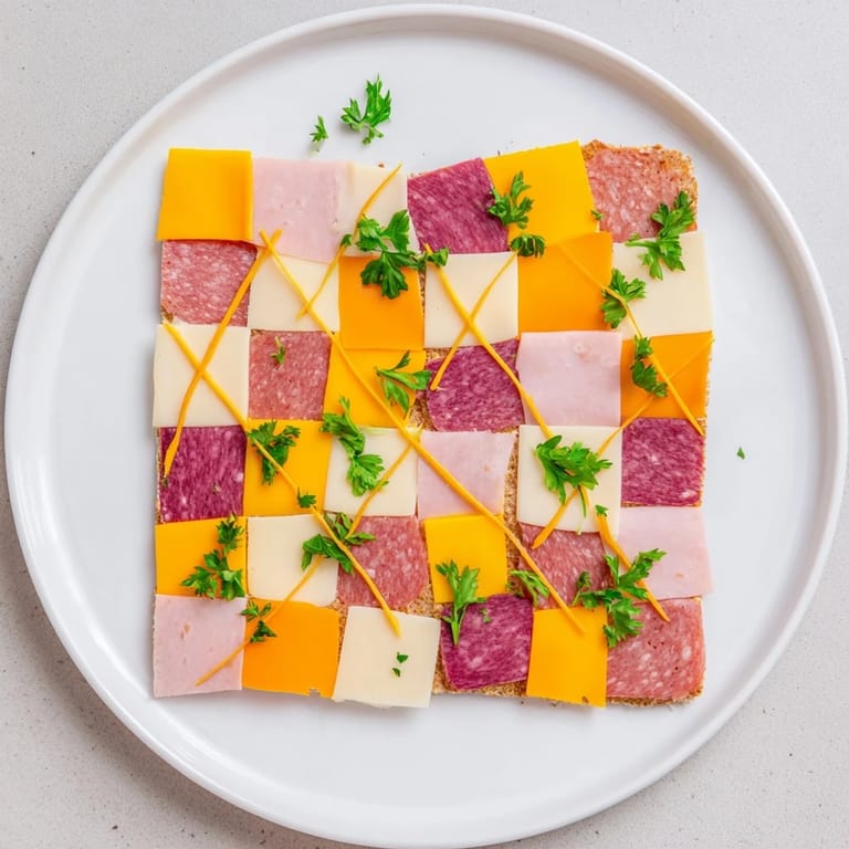 This delicious patchwork quilt recipe shows a beautiful, gluten-free appetizer for any gathering.