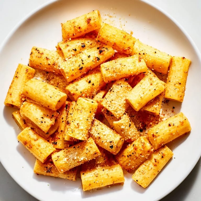 Imagine perfectly toasted Air Fryer Pasta Croutons, delightfully seasoned, with a savory, satisfying taste.