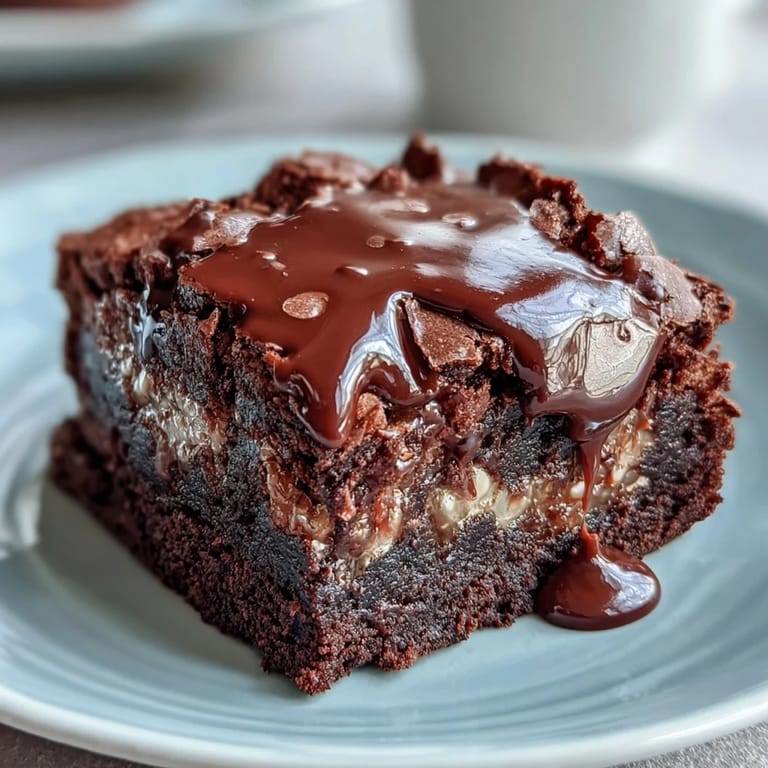 Cadbury Egg Chocolate Brownies with Crumbled Top: Decadent chocolate brownies baked with Cadbury eggs and finished with a buttery chocolate crumble topping.