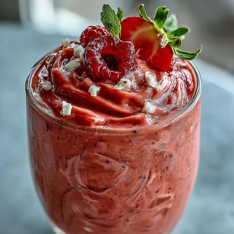 Refreshing strawberry spinach smoothie with bright green hue, served chilled in a mason jar.